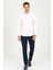 Erkek Slim Fit Açık Somon Desenli Gömlek 3