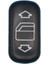 4 Adet Mercedes E Class W210 1996-2002 Için Cam Düğmesi Kapağı 3