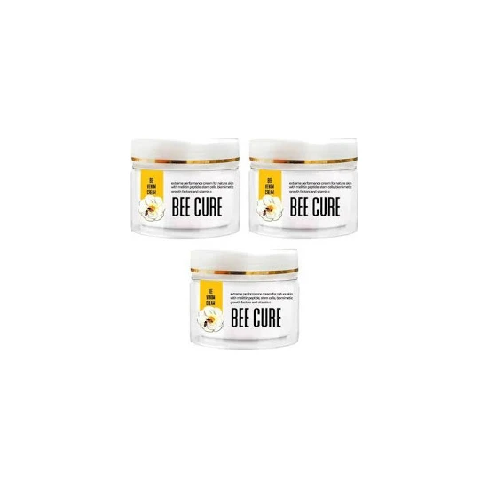 Bee Cure 3 Kutu Arı Zehri Kremi Beecure Arı Zehiri Kremi Relaxing Cream 3 x 50 ml