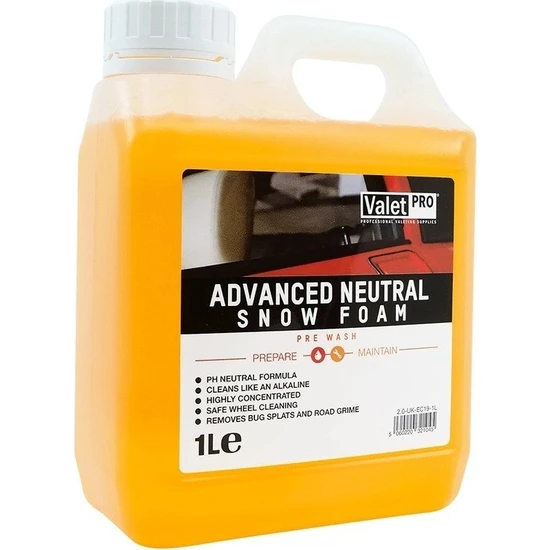 Valet Pro Advanced Neutral Snow Foam - Yıkama Köpüğü 1lt.