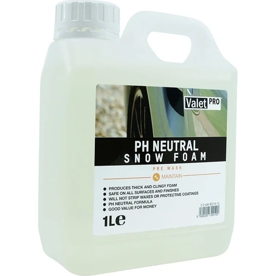 Valet Pro Ph Neutral Snow Foam - Yıkama Köpüğü 1lt.