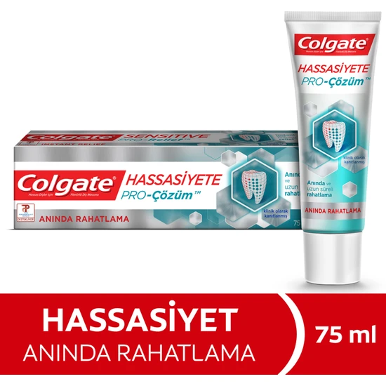 Colgate Hassasiyete Pro Çözüm Anında Rahatlama Sensitive Pro Relief Diş Macunu 75 ml