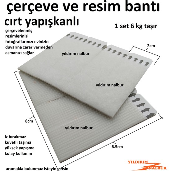 Yıldırım Çerçeve Resim Asma Tablo Bantı Cırt Yapışkanlı Fiyatı Yıldırım Çerçeve Resim Asma Tablo Bantı Cırt Yapışkanlı Fiyatı