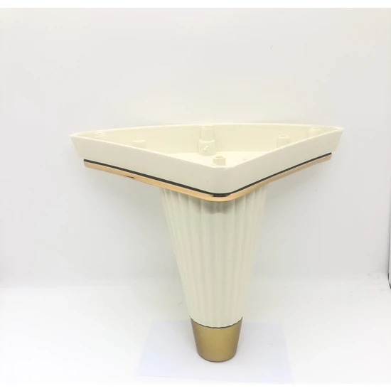 Plastik Ayak Diyarı Modern Zen 15 cm Beyaz 4'LÜ Dekoratif Koltuk,kanepe,mobilya ve Baza Ayağı Modelleri