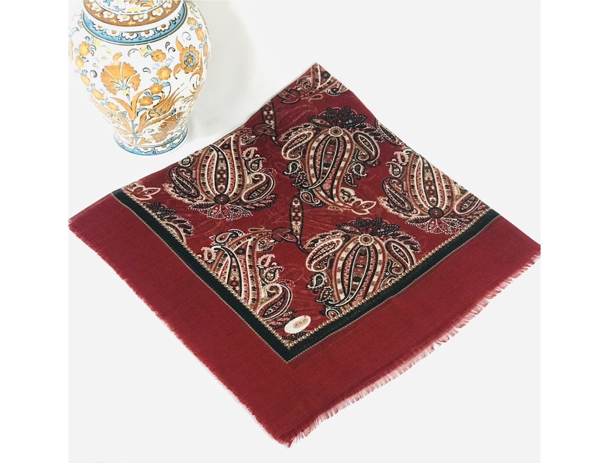 Mom Collection Flamlı Keten Tülbent Eflatun görsel 7