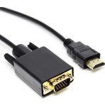 Dark HDMI to VGA 1.8M Aktif Dijital - Analog, Full HD,Tak Çalıştır Dönüştürücü Kablo(DK-HD-AHDMIXVGAL180)