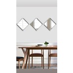 Enc Home 3'lü 30X30 Dekoratif Ayna