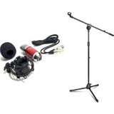 Spekon St-54 Kondenser Mikrofon Seti ve Stand