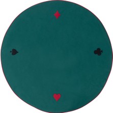 Homaks Oyun Masa Örtüsü Nakışlı 150CM Daire Çuha Kumaş