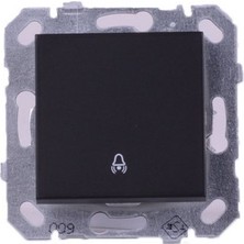 Netelsan Byobu Zil Butonu Siyah M.U.ANH.60002