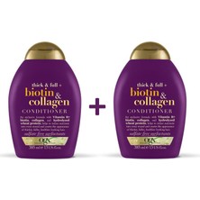 Ogx Biotin Collagen - Saç Kremi 385 ml  X2