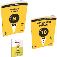 Hız Yayınları 8. Sınıf Matematik Uzmanı ve Hız Yayınları LGS Uzman Matematik Deneme - Çıkmış Sorular