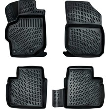 Rizline Fiat Egea Sedan 3D Havuzlu Paspas+Bagaj Havuzu
