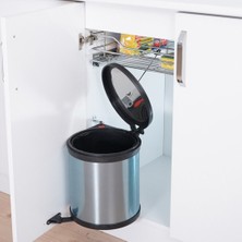 Arçe Dolap Içi 11 Lt Çöp Kovası 12'li