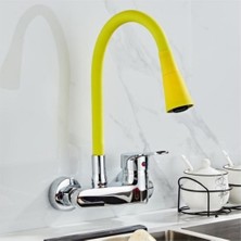 Arçe Aplike Duvardan Evye Bataryası Çift Fonksiyonlu Sarı Kubarlı