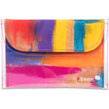 Sudivo El Boyama Kişiye Özel Renklerin Heyecanı Serisi Medium Clutch Çanta