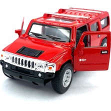 Kinsmart 2008 Hummer H2 Suv - Çek Bırak Lisanslı Model Oyuncak Araba 1:40