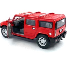 Kinsmart 2008 Hummer H2 Suv - Çek Bırak Lisanslı Model Oyuncak Araba 1:40