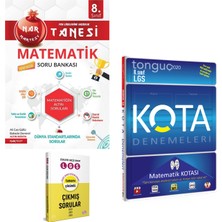 Nartest Yayınevi Nar Tanesi 8. Sınıf Matematik Altın Sorular ve Tonguç Kota Matematik Kotası + Çıkmış Sorular