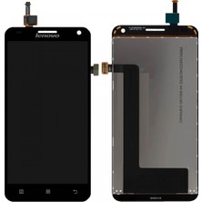 Lenovo S580 Için Lcd+Dokunmatik Siyah