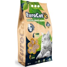 Eurocat Hızlı Topaklaşan Doğal Kedi Kumu 10 Lt 3.75 kg