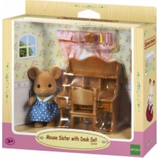 Sylvanian Families Fare Kız Kardeş ve Çalışma Masası