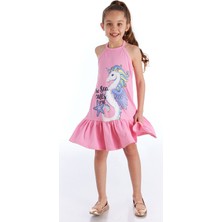 MSHB&G Seacorn Kız Çocuk Pembe Elbise