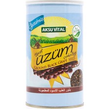 Aksu Vital Siyah Üzüm Çekirdeği Tozu Öğütülmüş  200 gr