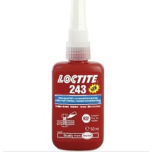 Loctite 243 - Orta Mukavemetli Vida Sabitleyici 50 Ml. 5 Adet