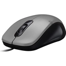 Everest SM-258 USB Gümüş 1200DPI Optık Kablolu Mouse