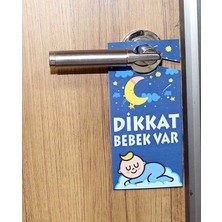 Vice 2'li "dikkat Bebek Var" Kapı Askı Uyarısı