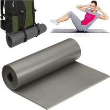 Pilates ve Yoga Matı (140 x 50 x 06 cm ) Mat Gri