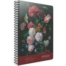 Gıpta Çizgili Spiralli Defter The Goldfinch