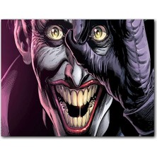 Cakatablo Ahşap Tablo Joker Şakacı Gülüşü Görseli