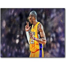 Cakatablo Ahşap Tablo Basketbol Kobe Bryant Invincible