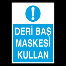 Technopa Deri Baş Maskesi Kullan 20 x 30 cm