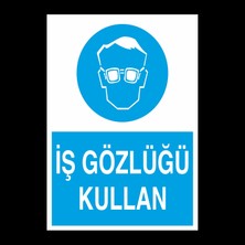Technopa Iş Gözlüğü Kullan 20 x 30 cm