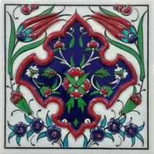 Can Seramik -10*10 Cm. El Yapımı Iznik Çinisi