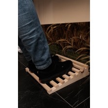 Snc Wood Masa Altı Ayaklık Ahşap Ayak Yükseltici Ayak Standı Masa Doğal Ahşap Ayaklık Ayak Altlığı