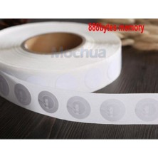 Profisher NTAG216 Beyaz Nfc Etiket Protokolü ISO14443A 888 Bayt 10LU Paket