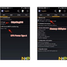 Profisher NTAG216 Beyaz Nfc Etiket Protokolü ISO14443A 888 Bayt 10LU Paket
