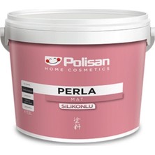 Polisan Perla Silikonlu Mat 7,5 Lt Beyaz