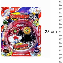 Çebi Toys 2 Li Sahalı Beyblade Kırmızı