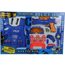 Çebi Toys Çelik Yelekli Polis Seti