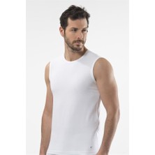 Cacharel 1303 Spor Erkek Bisiklet Yaka - Beyaz