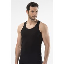 Cacharel 1302 Spor Erkek Atlet - Siyah