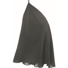 Magic Form 729 Ortası Düğmeli Sütyenlere Birleşebilen Etek Gecelik - Siyah