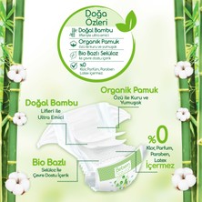 Bebem Natural Bebek Bezi 6 Beden E.large Aylık Fırsat Paketi 120 Adet + Evony Maske 10'lu Hediyeli