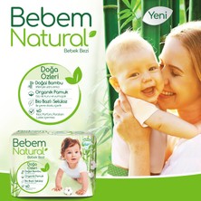 Bebem Natural Bebek Bezi 4 Beden Maxi Aylık Fırsat Paketi 180 Adet + Evony Maske 10'lu Hediyeli