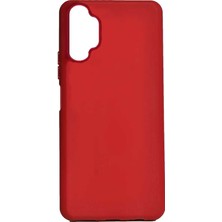 CoverZone Galaxy A32 4g  Kılıf Bye Silikon Kırmızı
